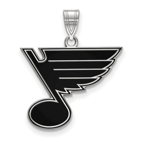 St. Louis Blues Large Pendant in Sterling Silver 2.13 gr