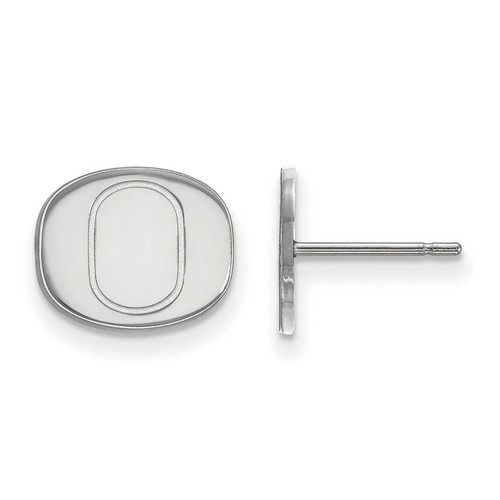 University of Oregon Ducks XS Post Earrings in Sterling Silver 1.61 gr
