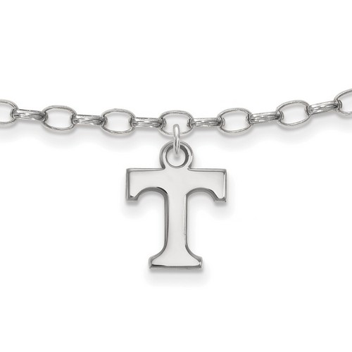 University of Tennessee Volunteers Anklet in Sterling Silver 3.04 gr