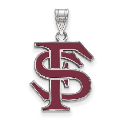 Florida State University Seminoles Large Pendant in Sterling Silver 2.48 gr