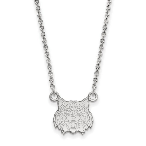 University of Arizona Wildcats Small Pendant Necklace in Sterling Silver 3.06 gr