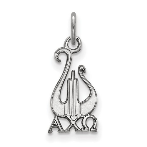 Alpha Chi Omega Sorority XS Pendant in Sterling Silver 0.78 gr