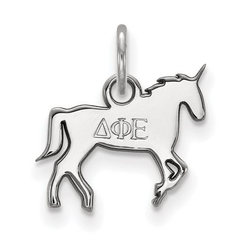 Delta Phi Epsilon Sorority XS Pendant in Sterling Silver 0.78 gr