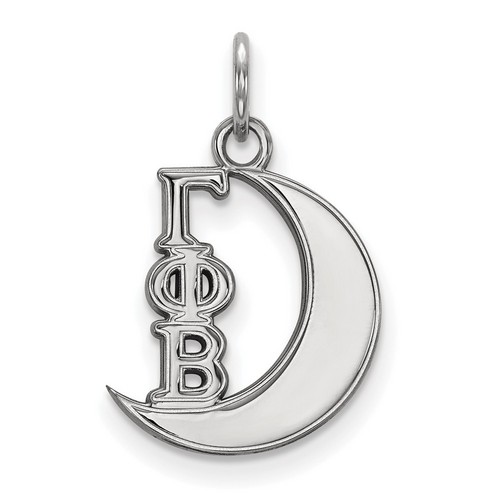 Gamma Phi Beta Sorority XS Pendant in Sterling Silver 0.78 gr