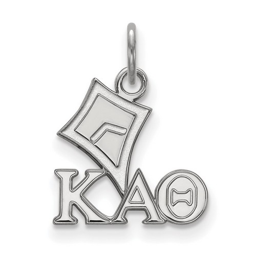 Kappa Alpha Theta Sorority XS Pendant in Sterling Silver 0.78 gr