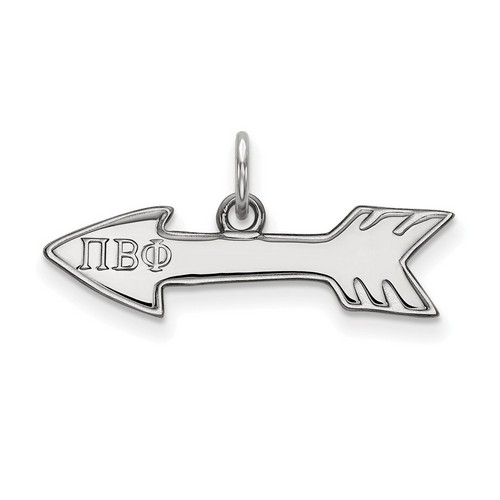 Pi Beta Phi Sorority XS Pendant in Sterling Silver 0.78 gr