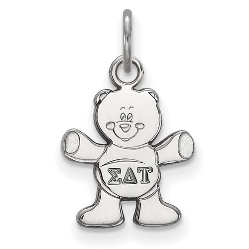 Sigma Delta Tau Sorority XS Pendant in Sterling Silver 0.78 gr