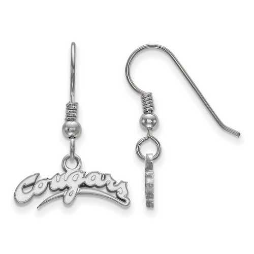 Washington State Cougars XS Dangle Earrings in Sterling Silver 1.22 gr