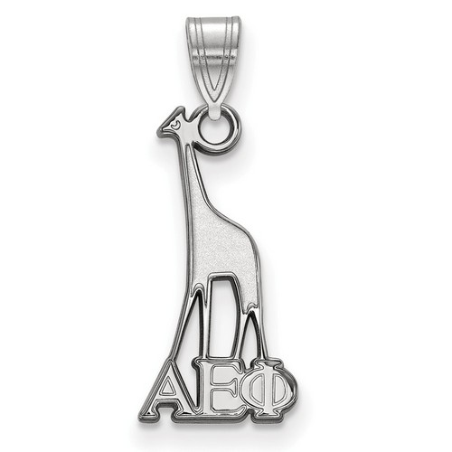 Alpha Epsilon Phi Sorority Small Pendant in Sterling Silver 0.68 gr