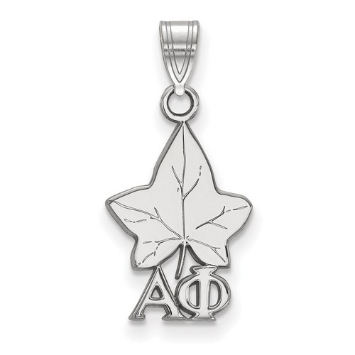 Alpha Phi Sorority Small Pendant in Sterling Silver 1.23 gr