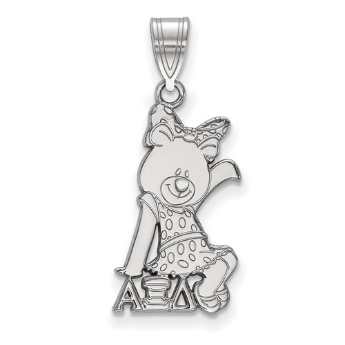 Alpha Xi Delta Sorority Medium Pendant in Sterling Silver 2.22 gr