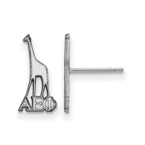 Alpha Epsilon Phi Sorority XS Post Earrings in Sterling Silver 1.01 gr