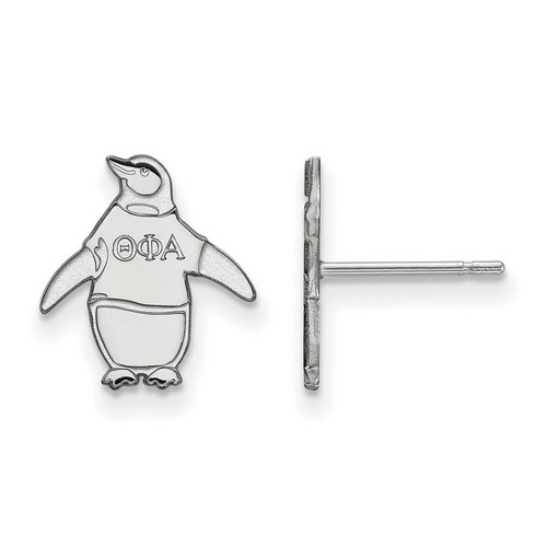 Theta Phi Alpha Sorority XS Post Earrings in Sterling Silver 1.01 gr
