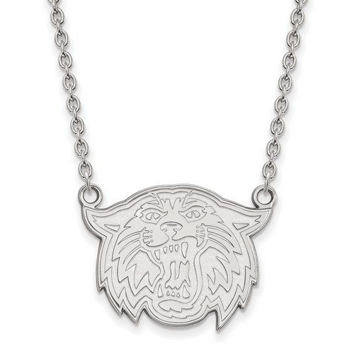 Villanova University Wildcats Large Pendant Necklace in Sterling Silver 6.79 gr