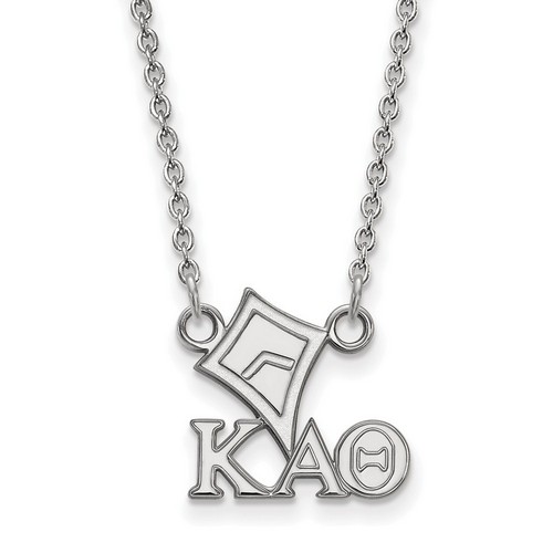 Kappa Alpha Theta Sorority XS Sterling Silver Pendant Necklace 2.67 gr