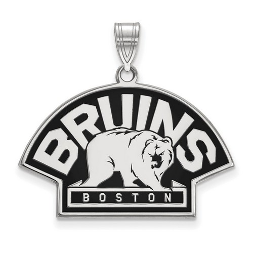 Boston Bruins Large Pendant in Sterling Silver 4.59 gr