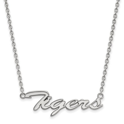 Clemson University Tigers Necklace in Sterling Silver 5.28 gr