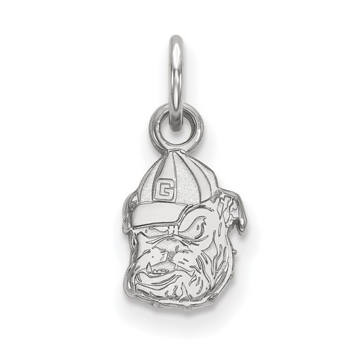 University of Georgia Bulldogs XS Pendant in Sterling Silver 0.64 gr