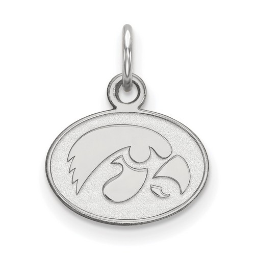 University of Iowa Hawkeyes XS Pendant in Sterling Silver 1.02 gr
