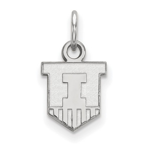 University of Illinois Fighting Illini XS Pendant in Sterling Silver 0.68 gr
