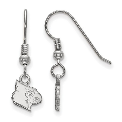 University of Louisville Cardinals XS Dangle Earrings in Sterling Silver 1.02 gr