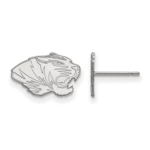 University of Missouri Tigers XS Post Earrings in Sterling Silver 1.47 gr