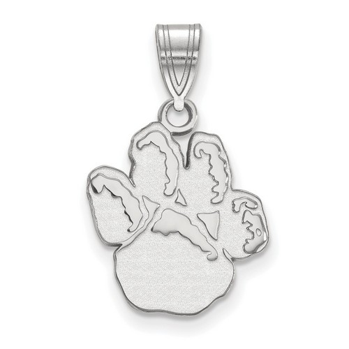 University of Pittsburgh Pitt Panthers Medium Pendant in Sterling Silver 1.63 gr
