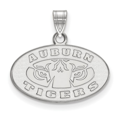 Auburn University Tigers Small Pendant in Sterling Silver 2.23 gr