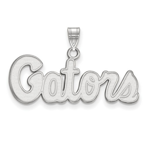 University of Florida Gators Small Sterling Silver Pendant 2.30 gr