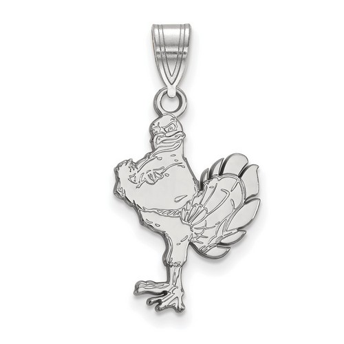 Virginia Tech Hokies Large Pendant in Sterling Silver 1.62 gr