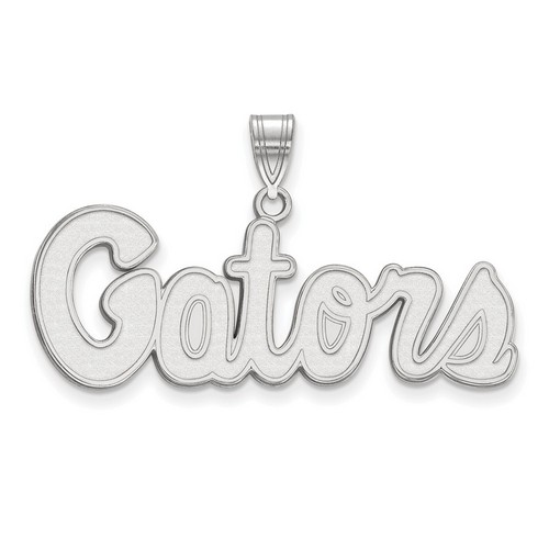 University of Florida Gators Medium Pendant in Sterling Silver 3.65 gr