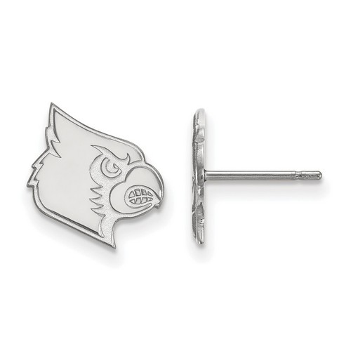 University of Louisville Cardinals Small Sterling Silver Post Earrings 1.36 gr