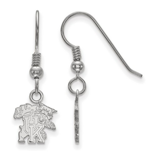 University of Kentucky Wildcats XS Dangle Earrings in Sterling Silver 1.22 gr
