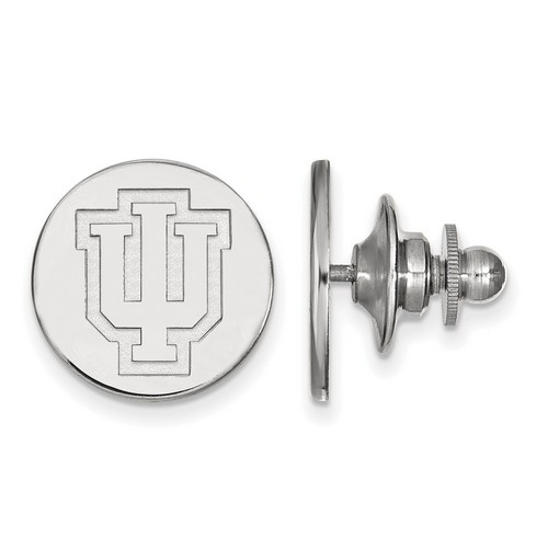 Indiana University Hoosiers Lapel Pin in Sterling Silver 2.18 gr
