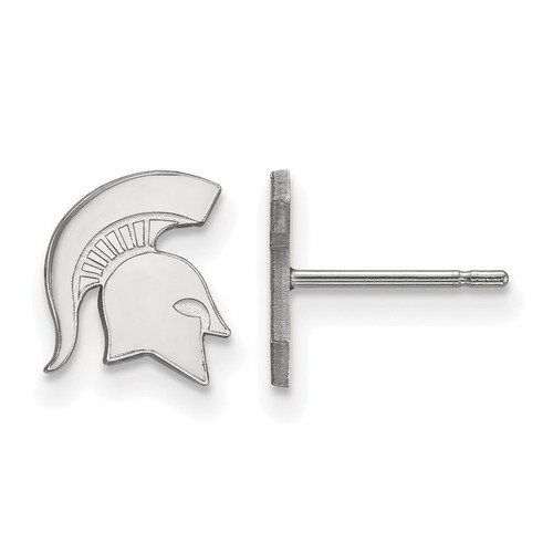 Michigan State University Spartans XS Post Earrings in Sterling Silver 0.72 gr