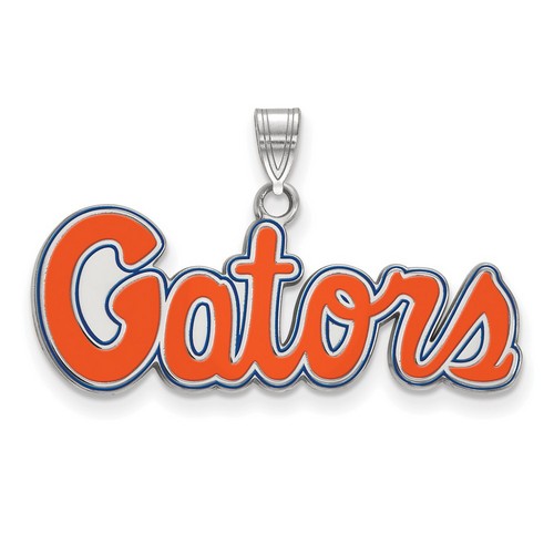 University of Florida Gators Small Pendant in Sterling Silver 2.99 gr