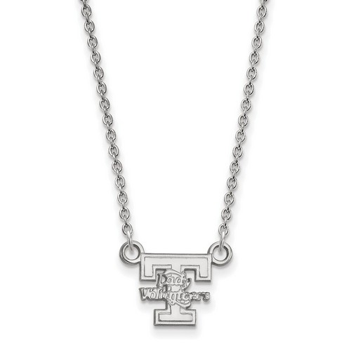 University of Tennessee Volunteers Sterling Silver Pendant Necklace 2.53 gr