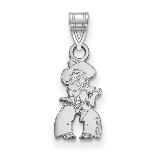 Oklahoma State University Cowboys Small Pendant in Sterling Silver 0.85 gr