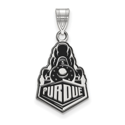 Purdue University Boilermakers Large Sterling Silver Pendant 1.93 gr