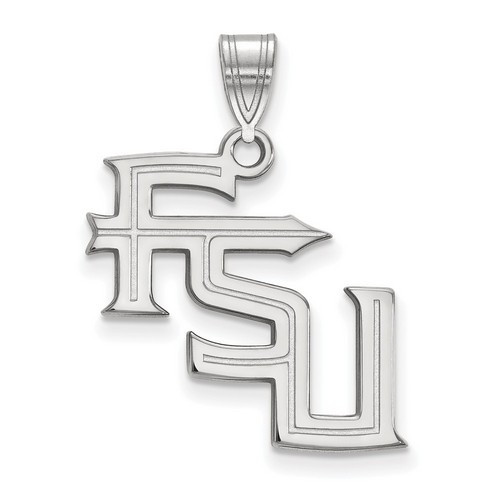 Florida State University Seminoles Large Pendant in Sterling Silver 1.78 gr