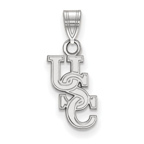 University of South Carolina Gamecocks Small Pendant in Sterling Silver 0.71 gr