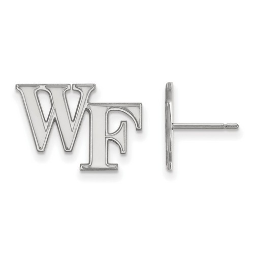 Wake Forest University Demon Deacons Post Earrings in Sterling Silver 1.73 gr