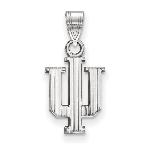 Indiana University Hoosiers Small Pendant in Sterling Silver 0.89 gr
