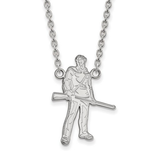 West Virginia University Mountaineers Sterling Silver Pendant Necklace 5.36 gr