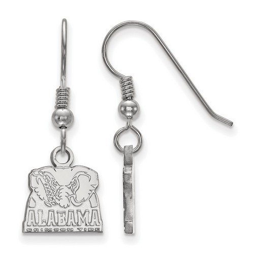 University of Alabama Crimson Tide XS Dangle Earrings in Sterling Silver 1.75 gr