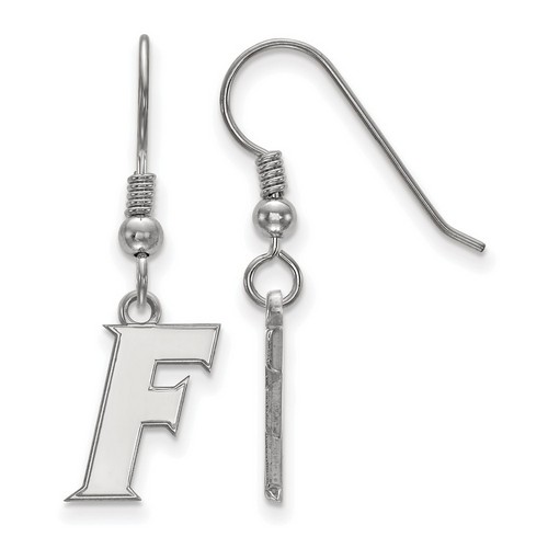 University of Florida Gators Small Dangle Earrings in Sterling Silver 1.40 gr