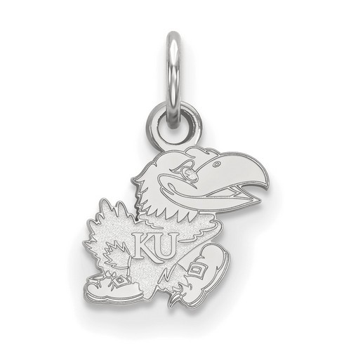 University of Kansas Jayhawks XS Pendant in Sterling Silver 0.75 gr