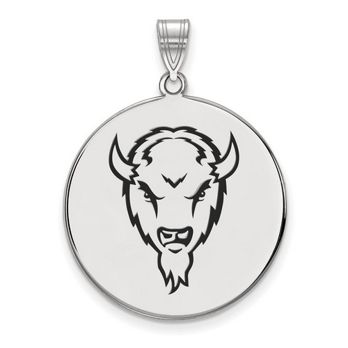 Marshall University Thundering Herd XL Disc Pendant in Sterling Silver 5.63 gr