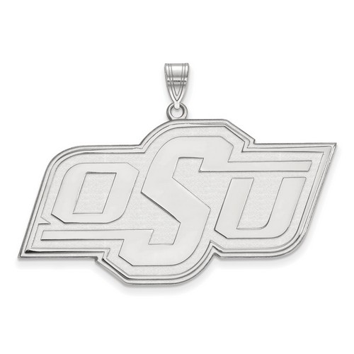 Oklahoma State University Cowboys XL Pendant in Sterling Silver 8.57 gr