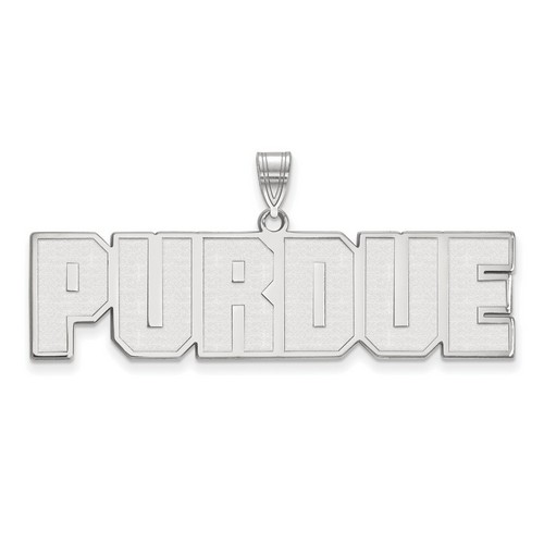 Purdue University Boilermakers Large Pendant in Sterling Silver 5.81 gr
